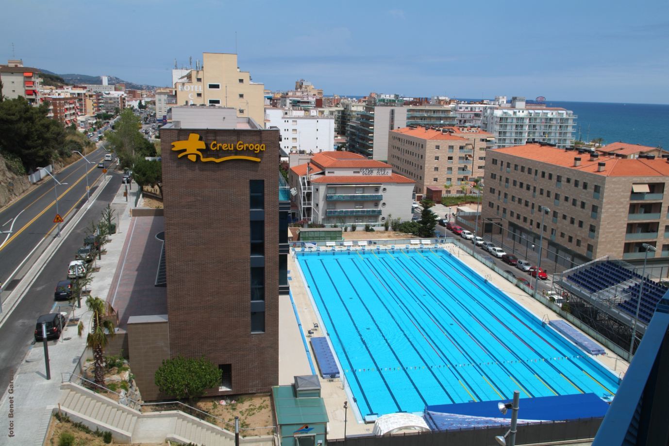 Sant Jordi Boutique Hotel Calella Exteriör bild The swimming pool
