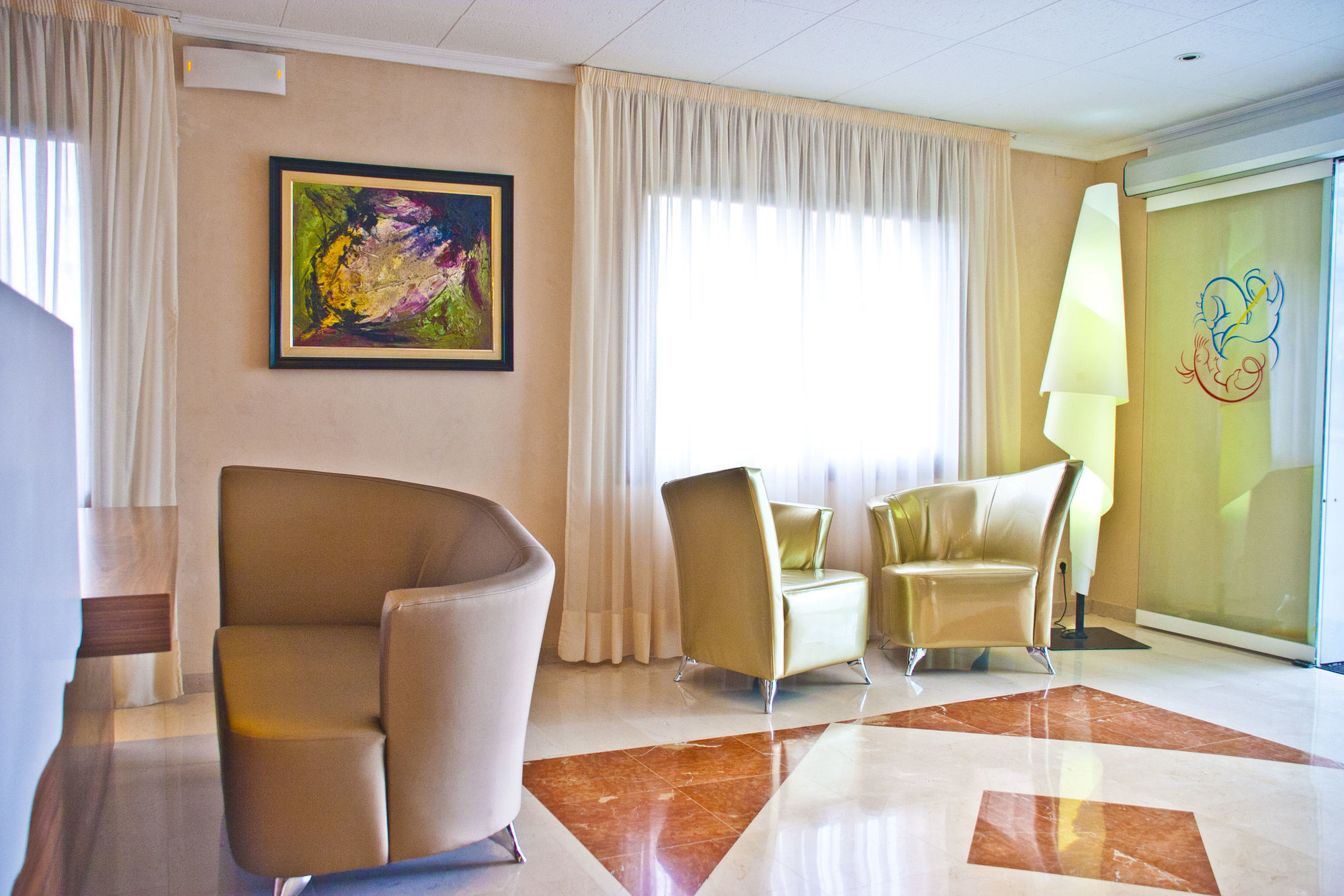 Sant Jordi Boutique Hotel Calella Exteriör bild The lobby of the hotel