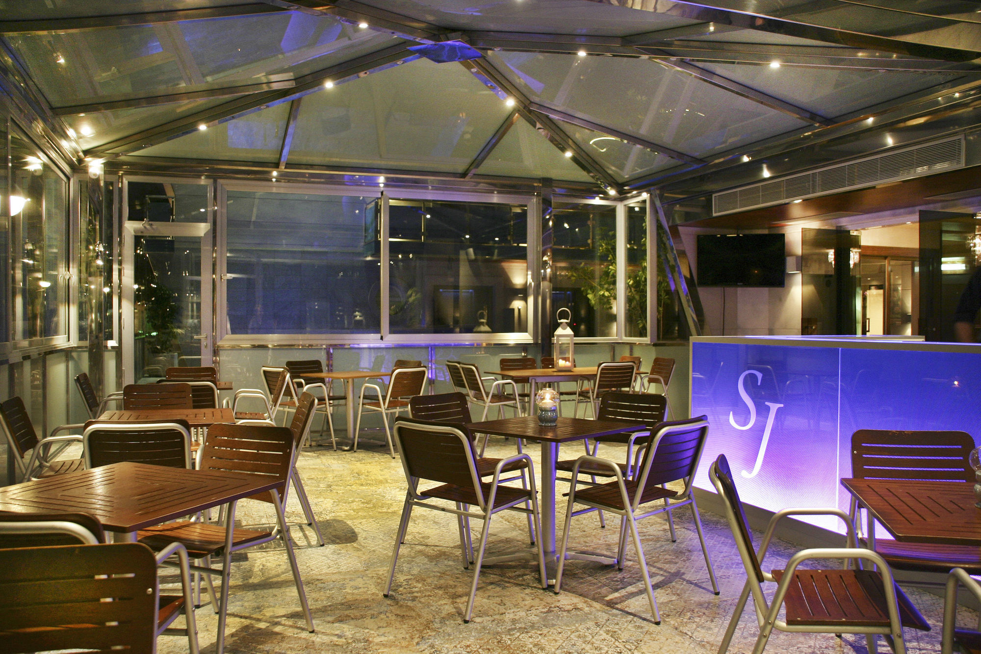 Sant Jordi Boutique Hotel Calella Exteriör bild Sky Bar
